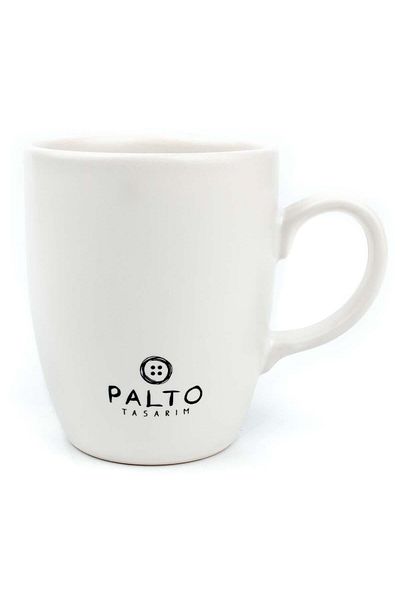 PALTO TASARIM Snow Globe 21 Cream Oval Mug