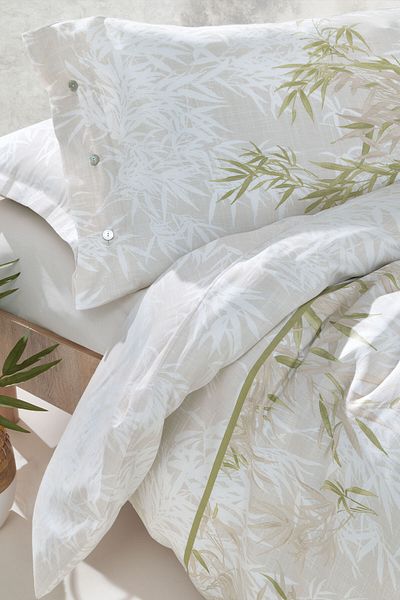 Yataş Lindsay Oversized Duvet Cover Set - Sage