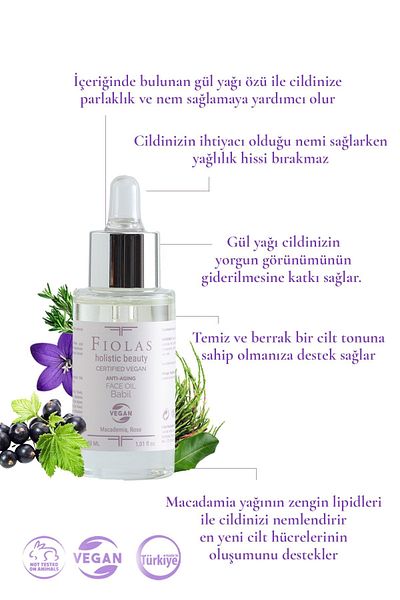 Fiolas Anti-Aging Babylon Face Oil - Face Oil