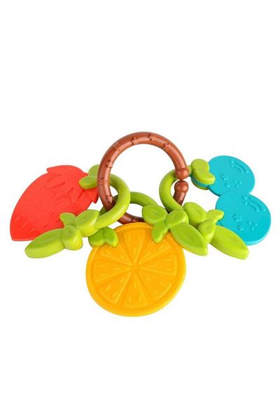 NW NessiWorld عضاضة Babyzz منقوشة بالفواكه - لعبة Yubi