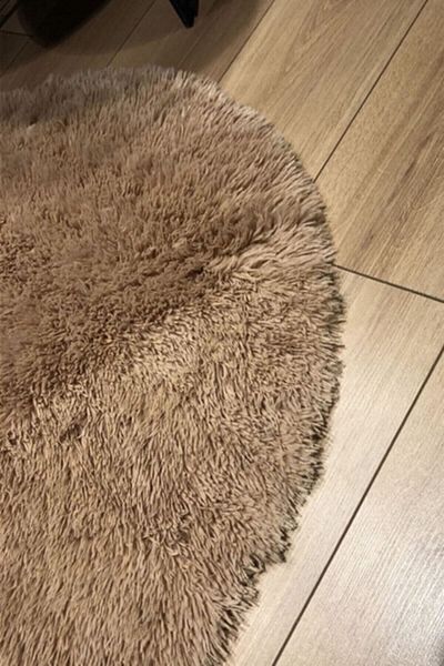 Savana Circle Hide Carpet 150x150