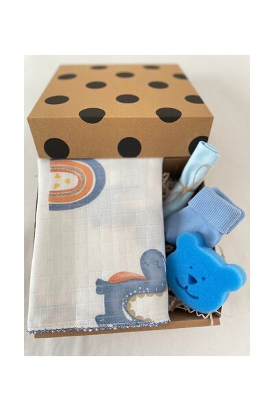 MASALBABY مجموعة هدايا الترحيب بالمولود الجديد/الرضع حديثي الولادة/بطانية موس...