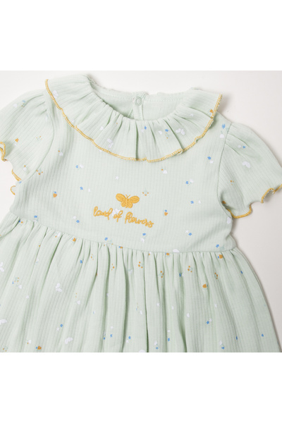 Bebetto INTERLOK DRESS WITH REPORT 2-PACK (LAND OF FLOWERS) K 4365