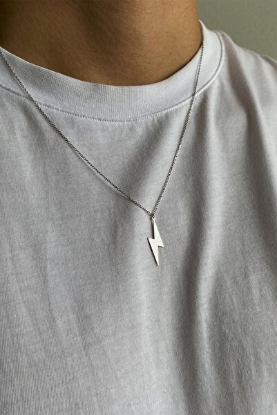 Redstone Store Şimşek 925 Ayar Gümüş Kolye