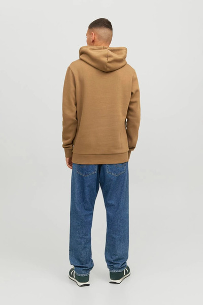 Jack & Jones Ανδρικό φούτερ με λογότυπο Jack & Jones - Μπεζ