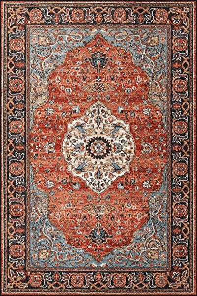 Rugs Modern Halı Оранжев, многоцветен, традиционен, мотивиран, с ресни, винти...