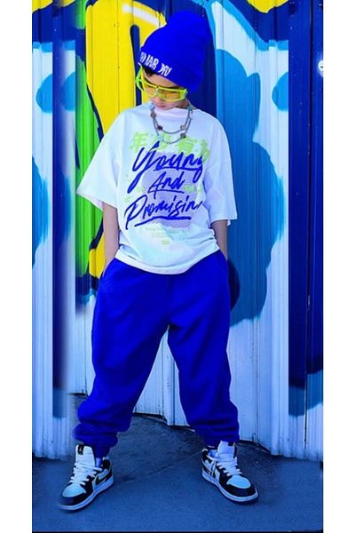 Machetta Set pentru copii Young Printed Bottom Top Set cu pantaloni scurți