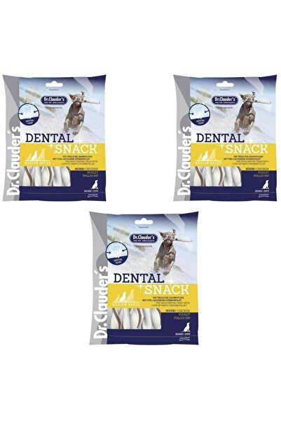 Dr. Clauder'S Dr. Clauders Dental Tavuklu Orta Irk Köpek Ödülü 170 gr x 3 Adet