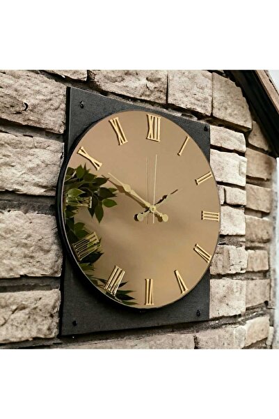 Nirvana Decor Gerçek Aynalı Duvar Saati Modern Tasarım