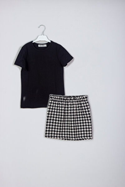 MYADA Новий сезон Базовий комплект з футболки та спідниці