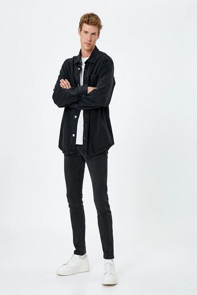 Koton Steve Jean - Relaxed Cut Jean Pants
