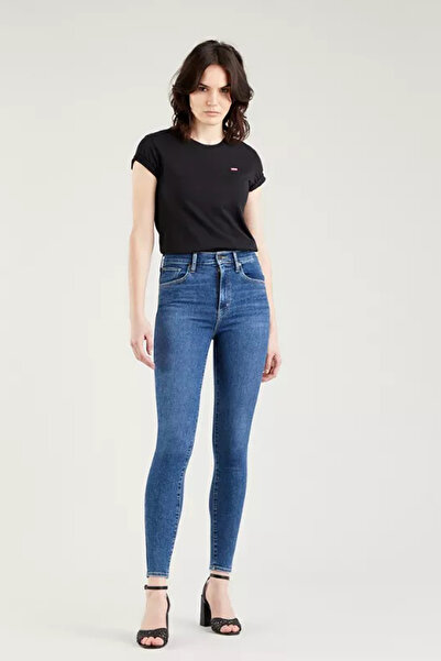Levi's Női Mile High Super Skinny Jean nadrág - Velence For Real - Sötét indigó 2279101940
