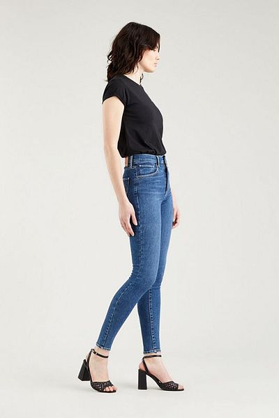 Levi's Női Mile High Super Skinny Jean nadrág - Velence For Real - Sötét indigó 2279101940