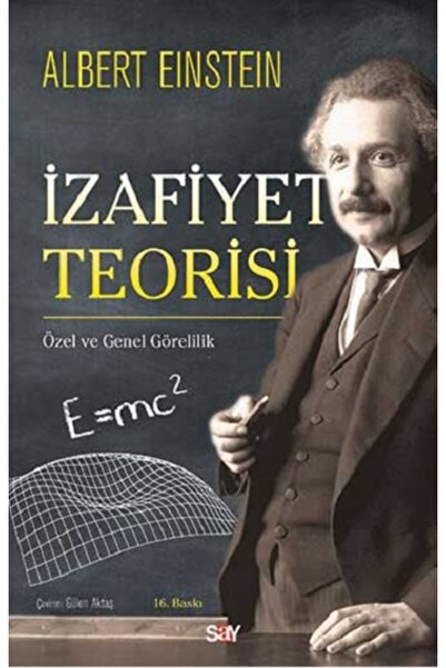 Say Yayınları Izafiyet Teorisi-albert Einstein