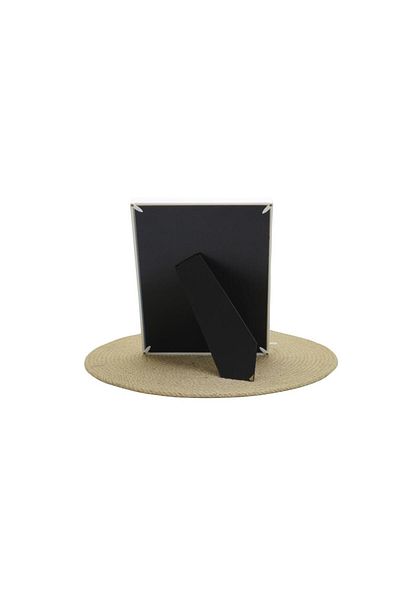 T.Concept إطار صور LED عاكس للضوء باللون الأبيض مقاس 18*23 سم