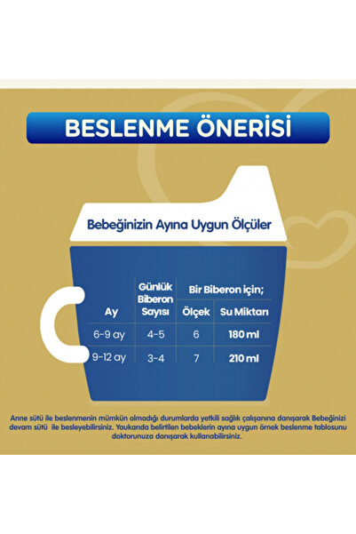 Bebelac Gold 2 Çocuk Devam Sütü 800 gr 4'lü Paket