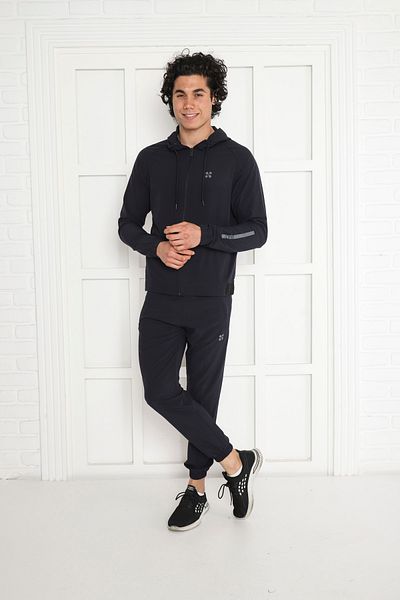 NEED LİFE Men's Sports Tracksuit Set - Thin Hooded, Breathable Fabric