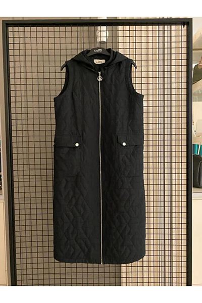 Armine TREND 24YT549 ARMINE TREND NEW SEASON VEST BLACK COLOR