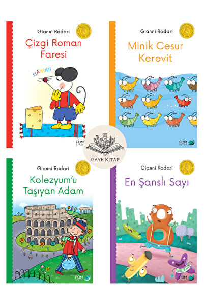 FOM Kitap فأر الكتاب الهزلي - جراد صغير شجاع - رجل يحمل الكولوسيوم - الرقم ال...