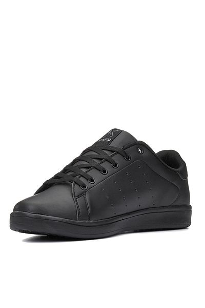 Venuma V-309 Μαύρα κορδόνια ελαφριά casual ανδρικά αθλητικά παπούτσια