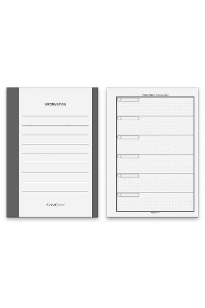 Etika A5Spirally Daily Agenda - Serih Kaporlu Daily Planner Daily Journal