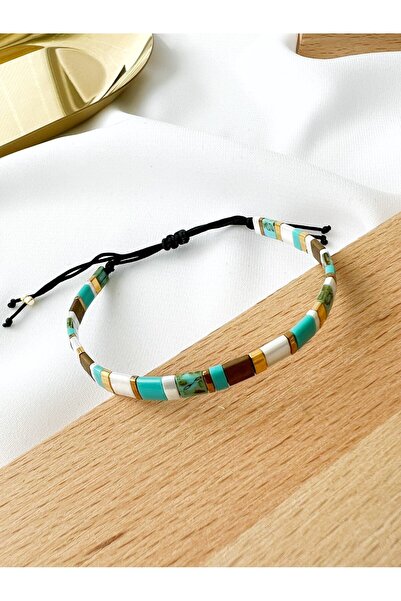 Roze & More سوار تيلا تركواز