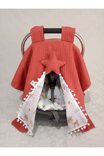 Wenaris Double-sided Stroller Cover Stroller Cushion Babynest and pillow blanket nursing pillow