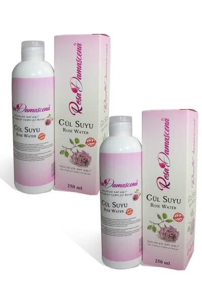 Rosa Damascena Rosadamascena Doğal Isparta Gül Suyu 250 Ml %100 Saf Ve Doğal 2 Li