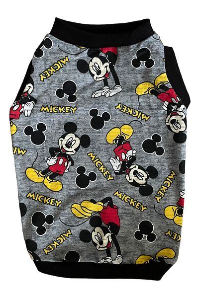 Barneystore Dog Patterned 100% Cotton Combed Tank Top