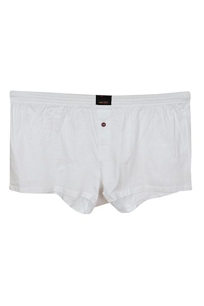 marufshop 5 Τεμάχια Plus Size Redzone Combed Cotton Boxer White