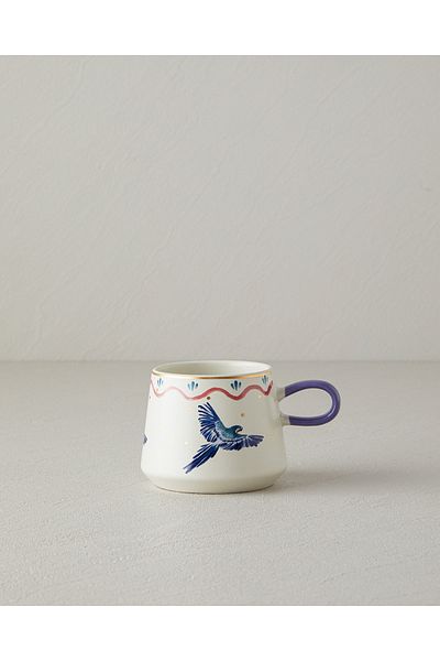 English Home Carnival Phenix Stoneware Mug Blue-Green