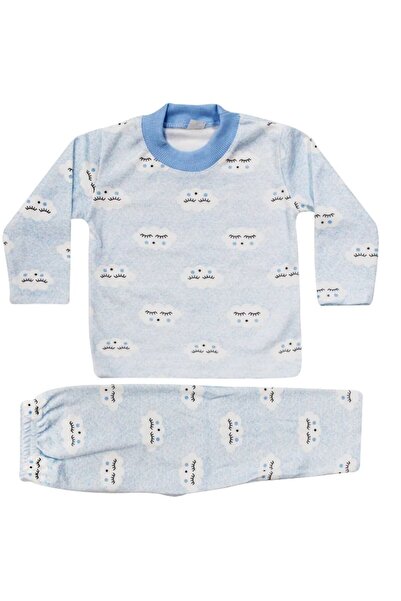 Little Baby Bulut Desenli Pijama Takımı