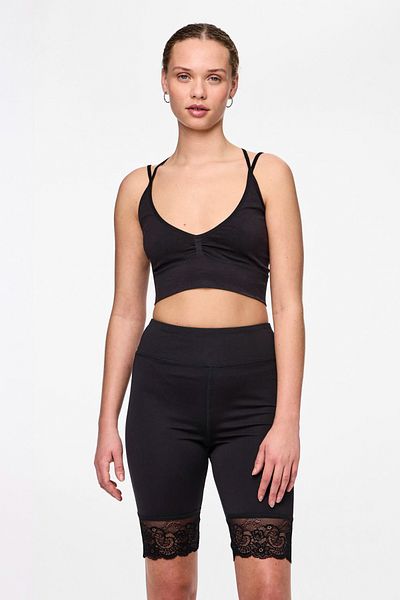 PIECES PCAMIVA HW LACE BIKESHORTS