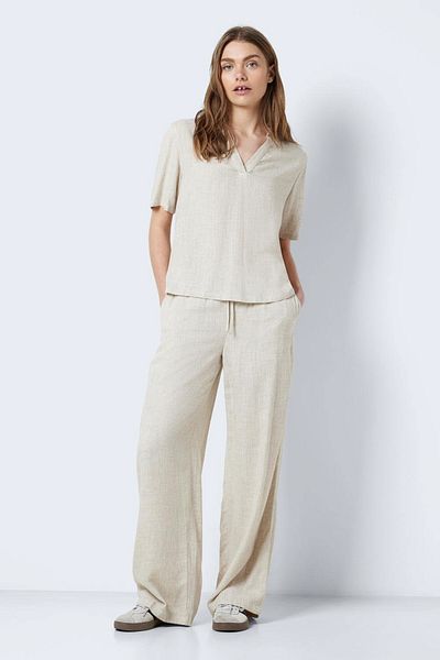 Noisy May NMLEILANI S/S POLO TOP WVN NOOS
