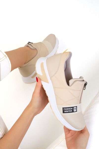 SOHO Beige Women's Sneakers 19017