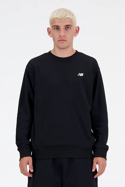 New Balance Rundhalspullover aus French Terry mit kleinem Logo