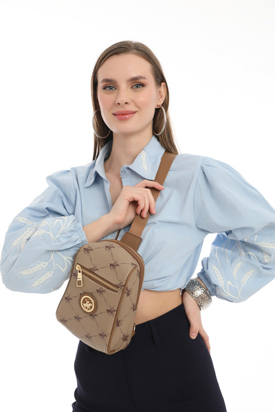 Beverly Hills Polo Club Açik Vizon Kadın Omuz Çantası 05BHPC8016