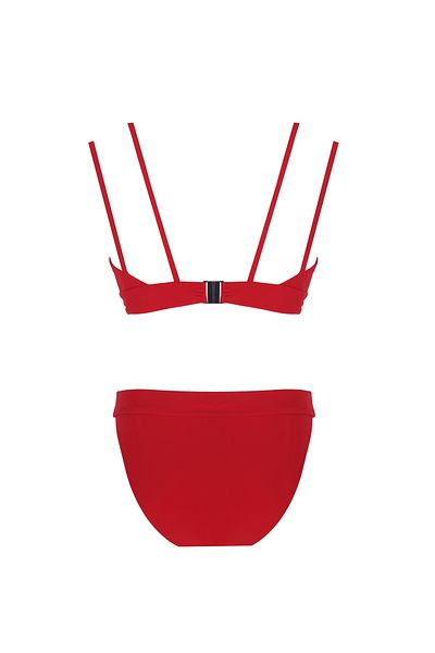 ZEKİ Buckle Triangle Bikini