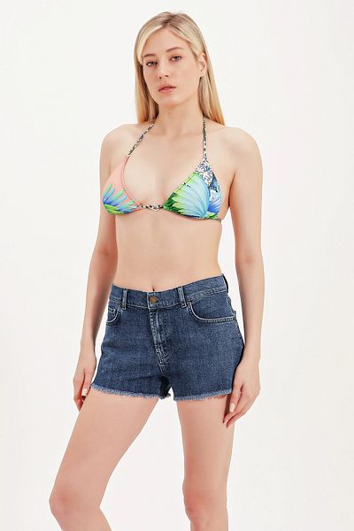 ZEKİ Pantaloni scurți din denim