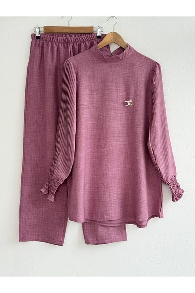 Lalibertaa ARM PLEATED LINEN FABRIC SET