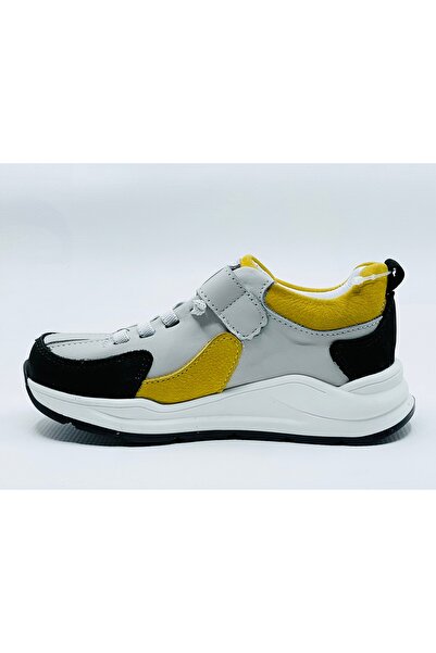 Perlina Leather and Orthopedic Sole Boys' Casual Shoes