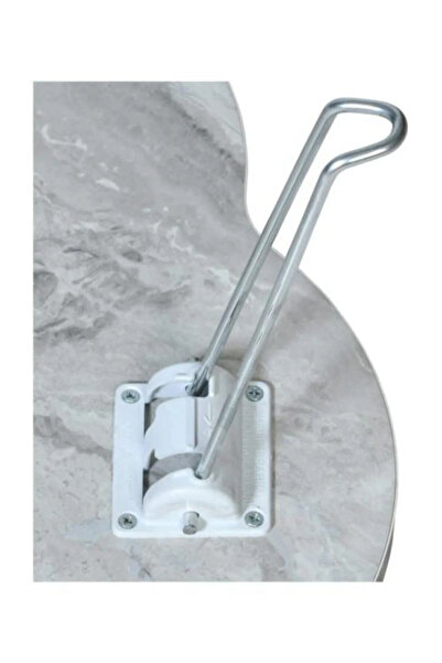 Teknor Plastik Aparatlı Krom Çelik Yer Sofrası Ayağı