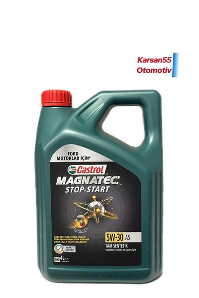 CASTROL MAGNATEC STOP START 5W/30 A5 4LT ÜRETİM 2023