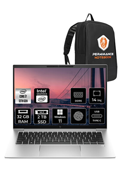 HP EliteBook 840 G10 i7-1355U 32GB RAM 2TB SSD 14'' WUXGA W11HOME 81A16EA & P...