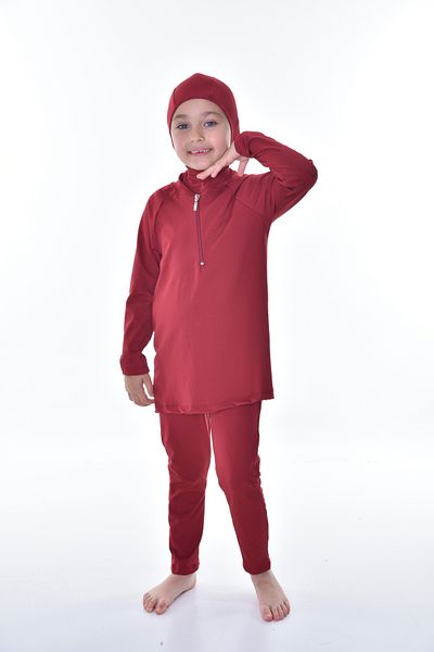 Rs Ramuni Girl's Poppy, Hijab, Dress Closed Swimsuit