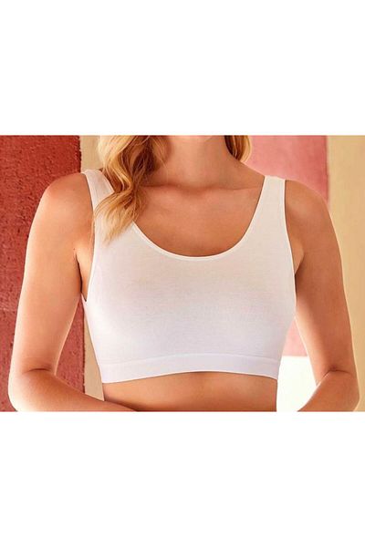 RenkliEvren Σουτιέν Bustier με χοντρό λουράκι και αφαιρούμενο μαξιλαράκι - Teri Absorb Sports
