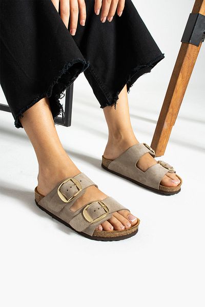 Uniqueqoop Orthopedic Women's Slippers - Cork Sole