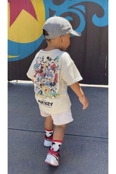 Soody Kids Alk baby summer unisex shorts T-shirt double set