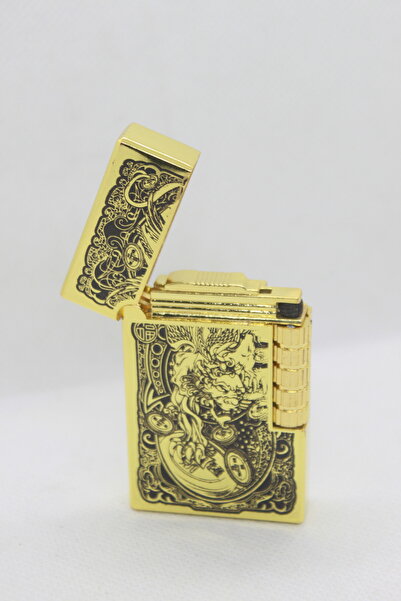 WORKER Gazlı tekrar doldurulabilir Dupont Tarzı Taşlı Çakmak