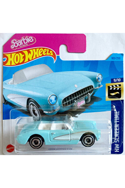 HOT WHEELS 1956 كورفيت هوت ويلز باربي الزرقاء